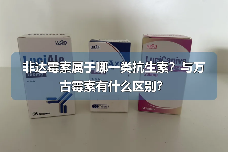 非达霉素属于哪一类抗生素？与万古霉素有什么区别？